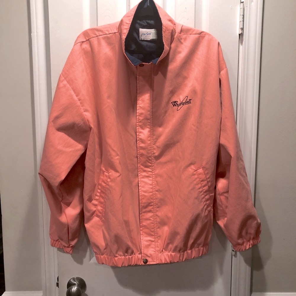 Vintage 90s Four Seasons Whirlpool WINDBREAKER Full Zip Jacket Men’s Siz…